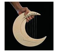 Harps Musical Instruments 8 Strings Mini Strings Finger Harp Key G For Beginner Musical Instrument(Middle 8)