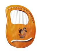 Harps Musical Instruments Wooden Mahogany 19 Strings Harp Musical Instrument For Classical Music Lovers Beginner Easy To Learn(Lotus leaf A)