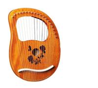 Harps Musical Instruments Wooden Mahogany 19 Strings Harp Musical Instrument For Classical Music Lovers Beginner Easy To Learn(Rose A)