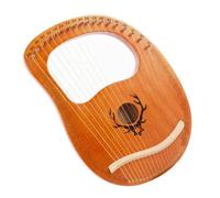 Harps Musical Instruments Wooden Mahogany 19 Strings Harp Musical Instrument For Classical Music Lovers Beginner Easy To Learn(Hexagram A)