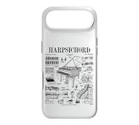 Harpsichord Player Vintage Patent Keyboard Music Instrument Case for iPhone Air