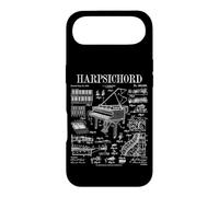 Harpsichord Player Vintage Patent Keyboard Music Instrument Case for iPhone Air