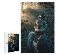 Harpy Eagle in Misty Rainforest Jigsaw Puzzle, 1000 PCS, Indoor Activity for The Home, An Absorbing Project for Relaxed Weekends, for Family Fun