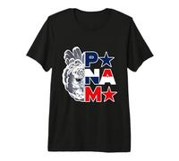 Harpy Eagles with Bold Letters Panamanian Panama Premium T-Shirt