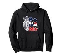 Harpy Eagles With Bold Letters Panamanian Panama Pullover Hoodie