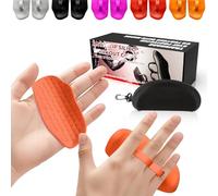 Harqa Anti-Slip Workout Grips - Ergonomic Rubber Palm Protector for Weight Lifting, Deadlifts, Pull-Ups, Crossfit - Two-Ring, No Sweaty Gym Grip Pads for Men & Women