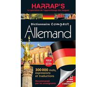 Harrap's dictionnaire compact allemand: Français-allemand et allemand-français
