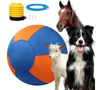 Harresa Herding Ball for Dogs - Giant Inflatable Dog Ball with Handle, Durable Tear-Resistant, Extra Large Interactive Toy for Border Collies & High Energy Pets - Outdoor Exercise & Training (A-55cm)