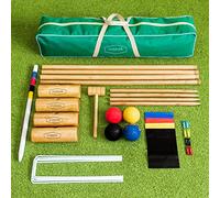 Harrier Croquet Set [Garden/Senior Pro] - 4 Player (Henbury)