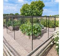 Harrier Fruit & Vegetable Cage - Walk-In Garden Domes | Anti-Bird Cage with Netting | Fruit Cage (2m x 6m, 1x Door Kit)