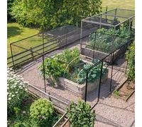 Harrier Fruit & Vegetable Cage - Walk-In Garden Domes | Anti-Bird Cage with Netting | Fruit Cage (4m x 4m, 1x Door Kit)