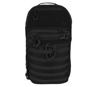 HARRIER Full Clamshell Tactical Backpack 25L/35L/45L - MOLLE Webbing, Airmesh Padded Back System, Hydration/Laptop Compatible, Heavy Duty 1000D Polyester for Military Outdoor EDC (BLACK, 25L)