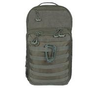 HARRIER Full Clamshell Tactical Backpack 25L/35L/45L - MOLLE Webbing, Airmesh Padded Back System, Hydration/Laptop Compatible, Heavy Duty 1000D Polyester for Military Outdoor EDC (RANGER GREEN, 25L)