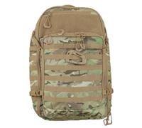 HARRIER Full Clamshell Tactical Backpack 25L/35L/45L - MOLLE Webbing, Airmesh Padded Back System, Hydration/Laptop Compatible, Heavy Duty 1000D Polyester for Military Outdoor EDC (HMTC, 35L)