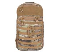 HARRIER Full Clamshell Tactical Backpack 25L/35L/45L - MOLLE Webbing, Airmesh Padded Back System, Hydration/Laptop Compatible, Heavy Duty 1000D Polyester for Military Outdoor EDC (HMTC, 25L)