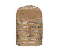 HARRIER Full Clamshell Tactical Backpack 25L/35L/45L - MOLLE Webbing, Airmesh Padded Back System, Hydration/Laptop Compatible, Heavy Duty 1000D Polyester for Military Outdoor EDC (HMTC, 45L)
