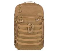 HARRIER Full Clamshell Tactical Backpack 25L/35L/45L - MOLLE Webbing, Airmesh Padded Back System, Hydration/Laptop Compatible, Heavy Duty 1000D Polyester for Military Outdoor EDC (Coyote Tan, 35L)