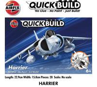 HARRIER Jump Jet Quickbuild push-together model kits no glue/paint AIRFIX J6009