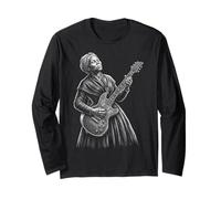 Harriet Tubman Guitar Long Sleeve T-Shirt