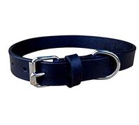 Harrington Marley HAND-CRAFTED BLACK SOFT LEATHER DOG COLLAR TRAINING STRONG SMALL/MEDIUM TERRIER SPANIEL