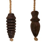 Harrington Marley HAND MADE WOODEN ACORN/BEEHIVE PULL CORD BLIND CURTAIN TRADITIONAL (BEEHIVE)