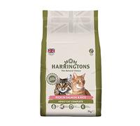 HARRINGTONS Cat Food Complete Salmon with Rice, 2 kg, Pack of 4