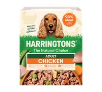 Harringtons Complete Wet Adult Dog Food Trays Chicken & Potato 8x400g