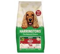 Harringtons Complete Dry Adult Dog Food Beef & Rice 4kg (Pack of 3) - Made with All Natural Ingredients