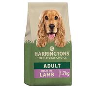 Harringtons Complete Dry Adult Dog Food Lamb & Rice 1.7kg (Pack of 4) - Made with All Natural Ingredients