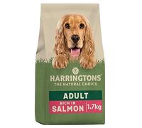 Harringtons Complete Dry Adult Dog Food Salmon & Potato 1.7kg (Pack of 4) - Made with All Natural Ingredients