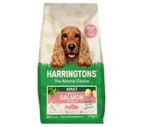Harringtons Complete Dry Adult Dog Food Salmon & Potato 1.7kg (Pack of 4) - Made with All Natural Ingredients