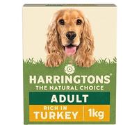 Harringtons Complete Dry Adult Dog Food Turkey & Veg 1 kg (Pack of 5) - Made with All Natural Ingredients