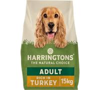 Harringtons Complete Dry Adult Dog Food Turkey & Veg 15 kg - Made with All Natural Ingredients