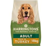 Harringtons Complete Turkey & Veg Dry Dog Food 18kg, All Natural Ingredients