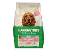 Harringtons Complete Dry Puppy Food Salmon & Rice 10kg - Made with All Natural Ingredients (Packaging may vary)