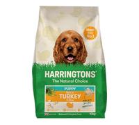 Harringtons Complete Dry Puppy Food Turkey & Rice 10kg - Made with All Natural Ingredients (Packaging may vary)