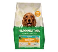 Harringtons Complete Dry Puppy Food Turkey & Rice 10kg - Made with All Natural Ingredients (Packaging may vary)
