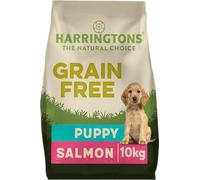 Harringtons Complete Grain Free Hypoallergenic Salmon & Sweet Potato Dry Puppy Food 10kg - Made with All Natural Ingredients
