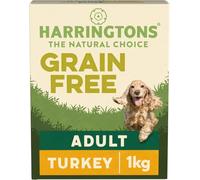 Harringtons Complete Grain Free Hypoallergenic Turkey & Sweet Potato Dry Adult Dog Food 1kg - Made with All Natural Ingredients