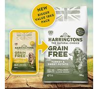 Grain-Free Hypoallergenic Turkey & Sweet Potato Dog Food 18kg - Harringtons