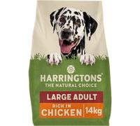 Harringtons Complete Large Breed Dry Adult Dog Food Chicken & Rice 14kg - Made with All Natural Ingredients