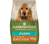 Harringtons Complete Puppy Dry Dog Food Chicken & Rice 10 kg - Made with All Natural Ingredients