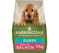 Harringtons Complete Puppy Dry Dog Food Salmon & Rice 10kg - Made with All Natural Ingredients