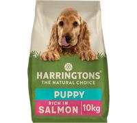 Harringtons Complete Puppy Dry Dog Food Salmon & Rice 10kg Made with All Natural Ingredients