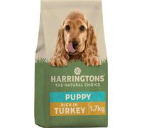 Harringtons Complete Puppy Dry Dog Food Turkey & Rice 1.7kg (Pack of 4) - Made with All Natural Ingredients