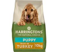 Harringtons Complete Puppy Dry Dog Food Turkey & Rice 10 kg - Made with All Natural Ingredients