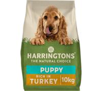 Harringtons Complete Puppy Dry Dog Food Turkey & Rice 10 kg - Made with All Natural Ingredients