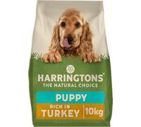 Harringtons Complete Puppy Dry Dog Food Turkey & Rice 10 kg - Made with All Natural Ingredients