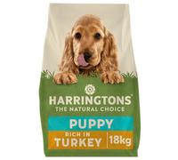 Harringtons Complete Puppy Dry Dog Food Turkey & Rice 18kg - Made with All Natural Ingredients