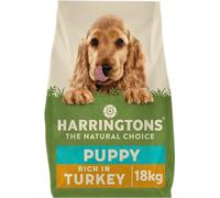 Harringtons Complete Puppy Dry Dog Food Turkey & Rice 18kg - Made with All Natural Ingredients